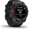 Часы GARMIN FENIX 7X PRO – SOLAR EDITION SLATE GRAY WITH BLACK BAND 11407